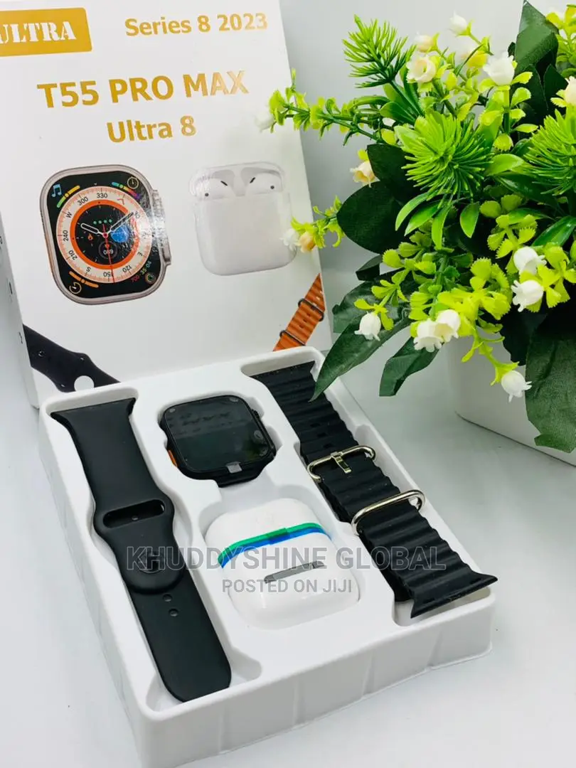 Ultra Series 8 Smart Watch T55 PRO MAX Ultra 8 in Lagos Island (Eko