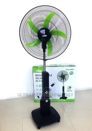 Rechargeable Solar Fan