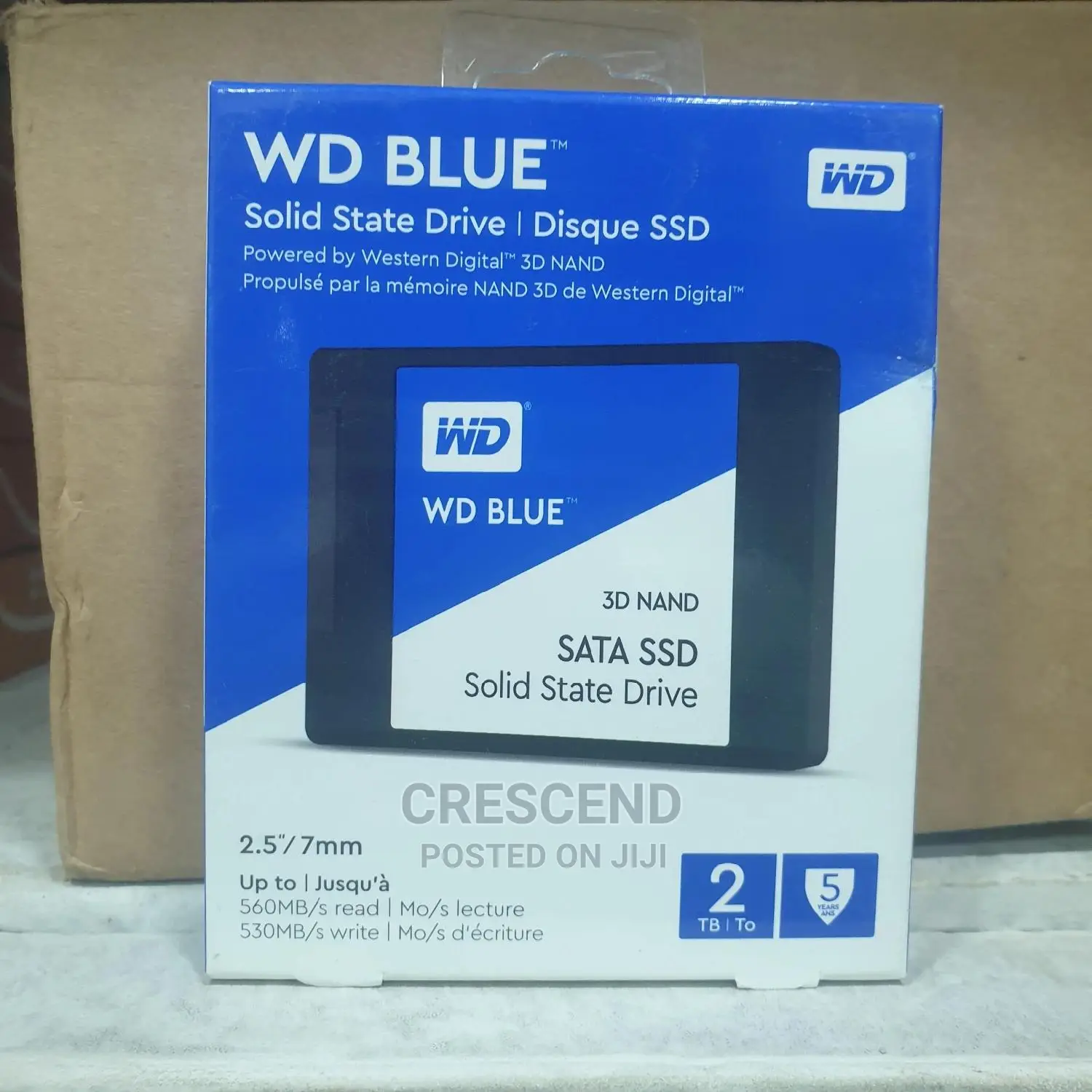 2tb Wd(Western Digital)Blue Sata SSD