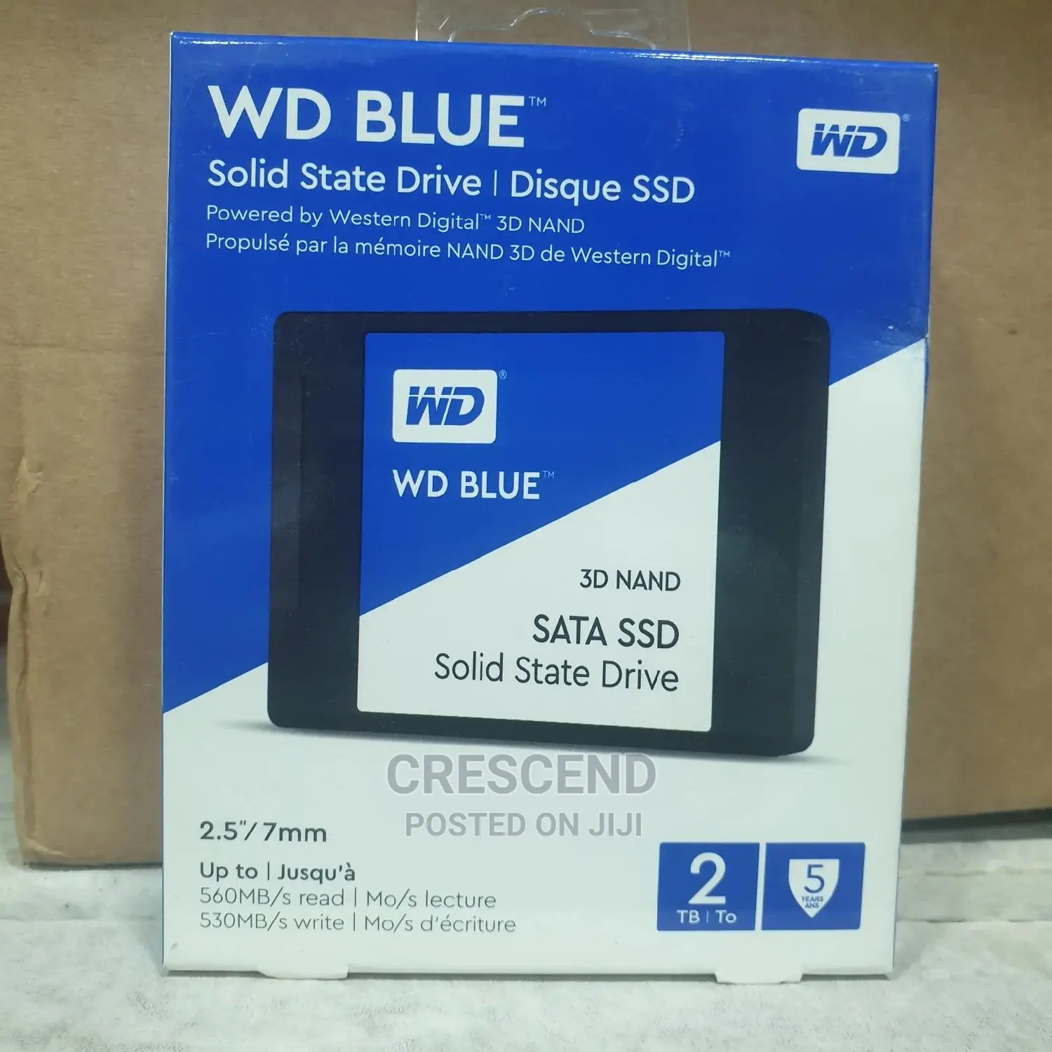 2tb Wd(Western Digital)Blue Sata SSD
