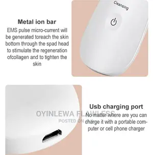 Ultrasonic Face Scrubber Cleaner Shovel Machine