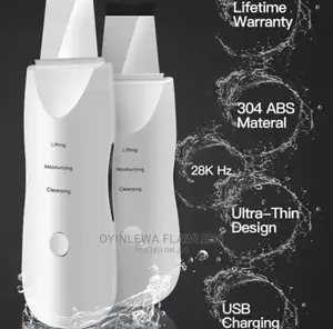 Ultrasonic Face Scrubber Cleaner Shovel Machine