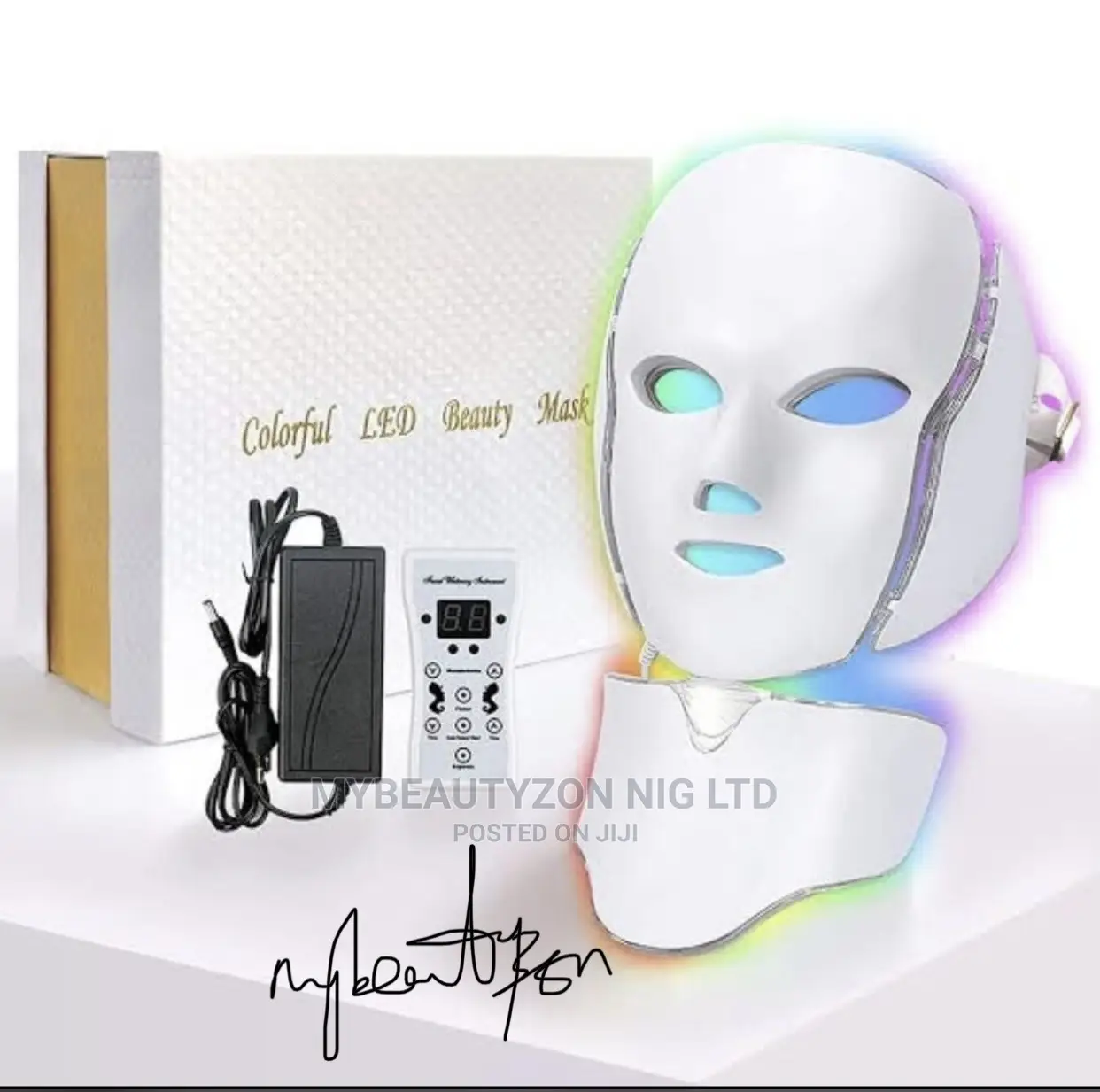 Face and Neck LED Mask