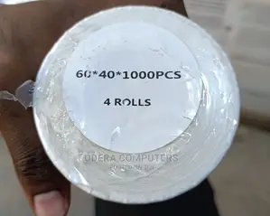 60*40*1000pcs 4rolls Barcode Paper