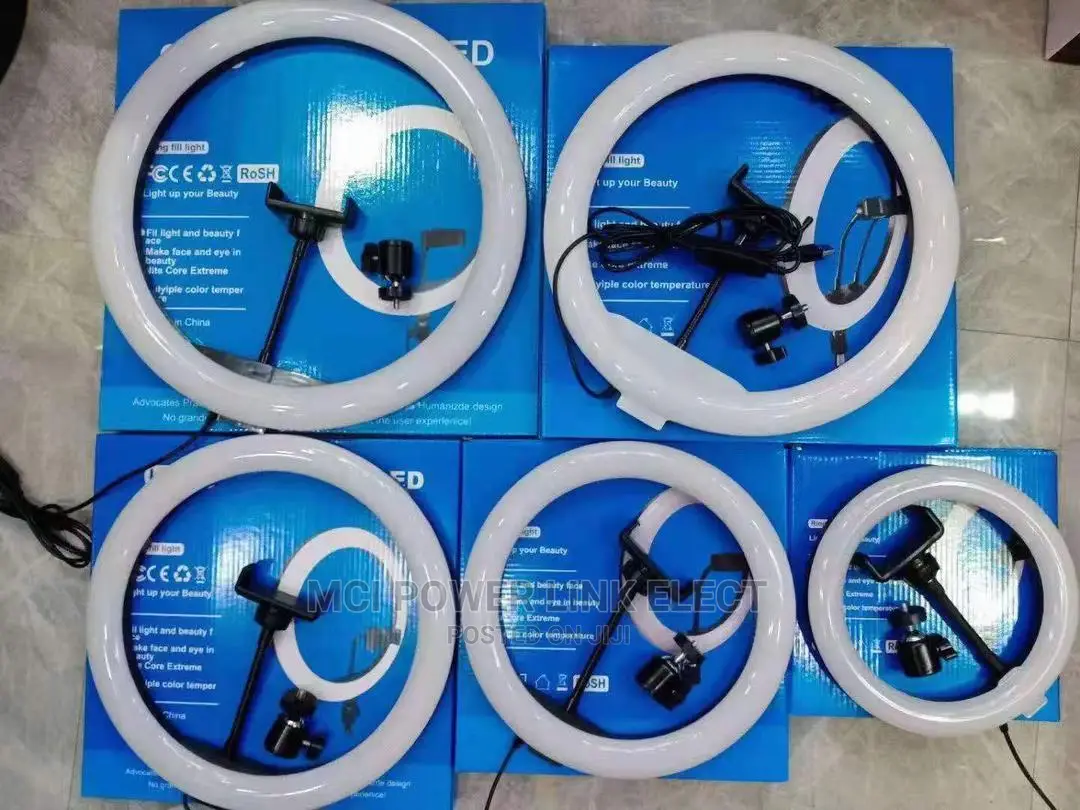RGB, White and Warm White Ring Light