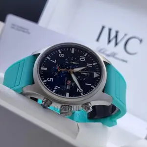 Photo - Iwc Quality Rubber Strap Wristwatch