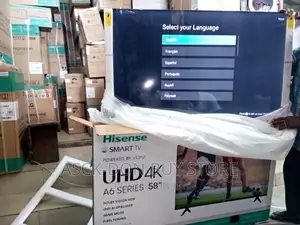 Hisense 58inches Smart Vidaa Frameless Television Netflix