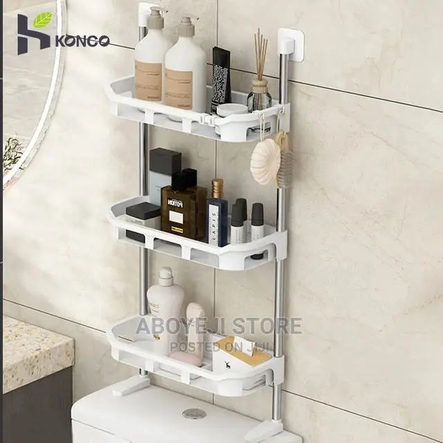 Wall Storage Rack Bathroom Shelf