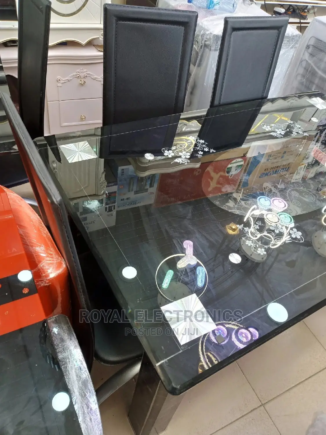 Beautiful Imported Universal Dining Table 6 Chairs