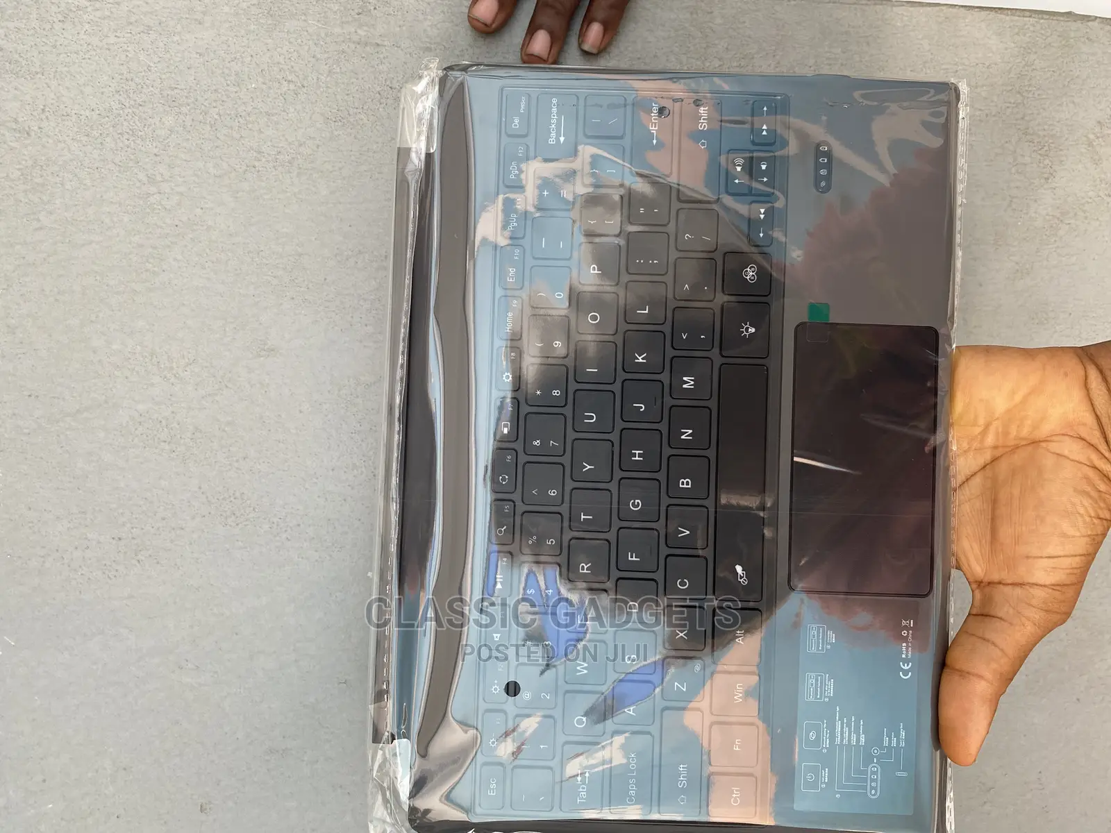 Wireless Bluetooth Backlight Keyboard for Surface Pro 5,6,7