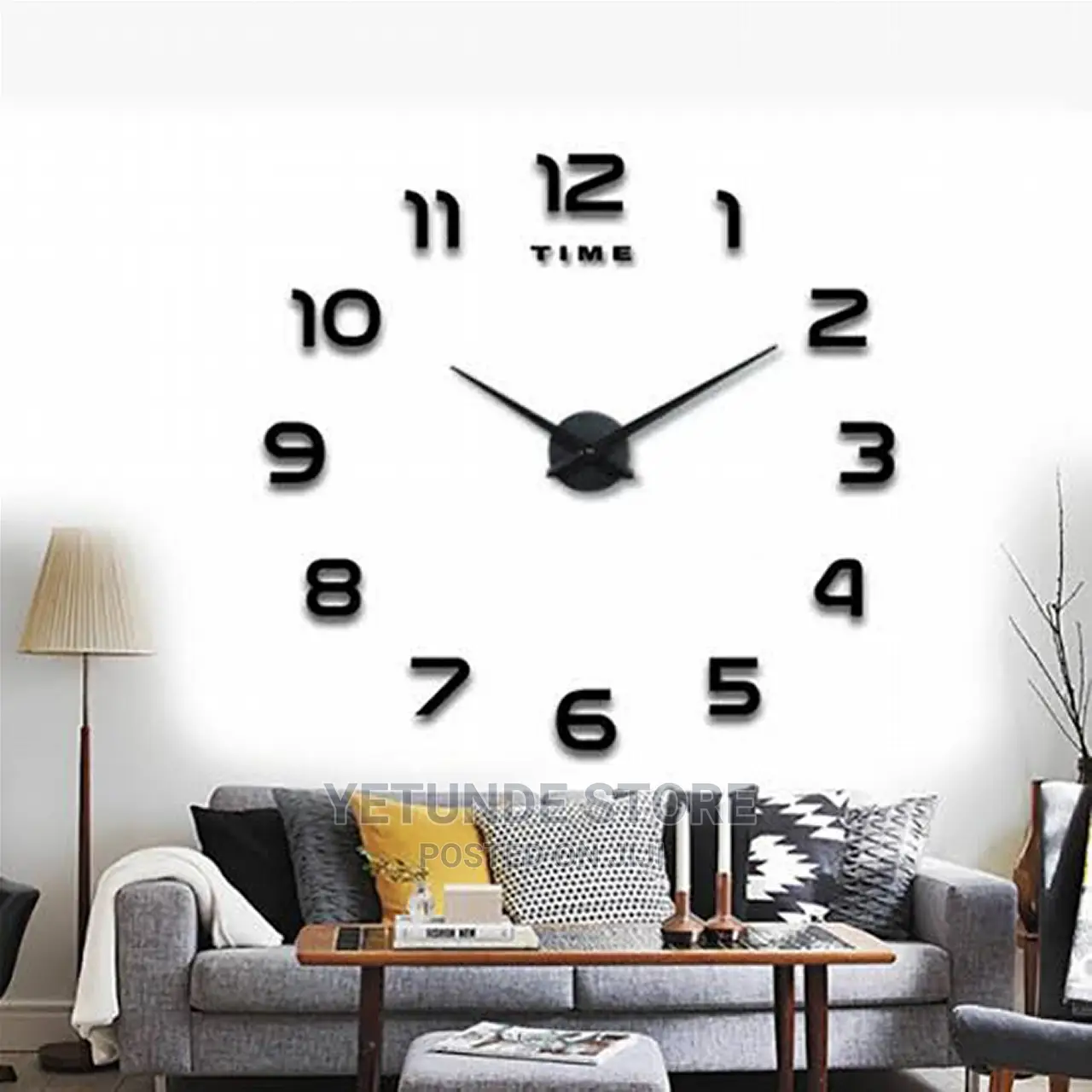 Gbagada Wallclock 3D