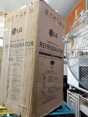 Authentic Lg Double Door Refrigerator(Silver)