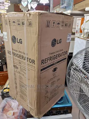 Authentic Lg Double Door Refrigerator(Silver)