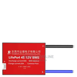 Daly BMS 4S 3.2v12v 60A for Lithium Battery,Lifepo4