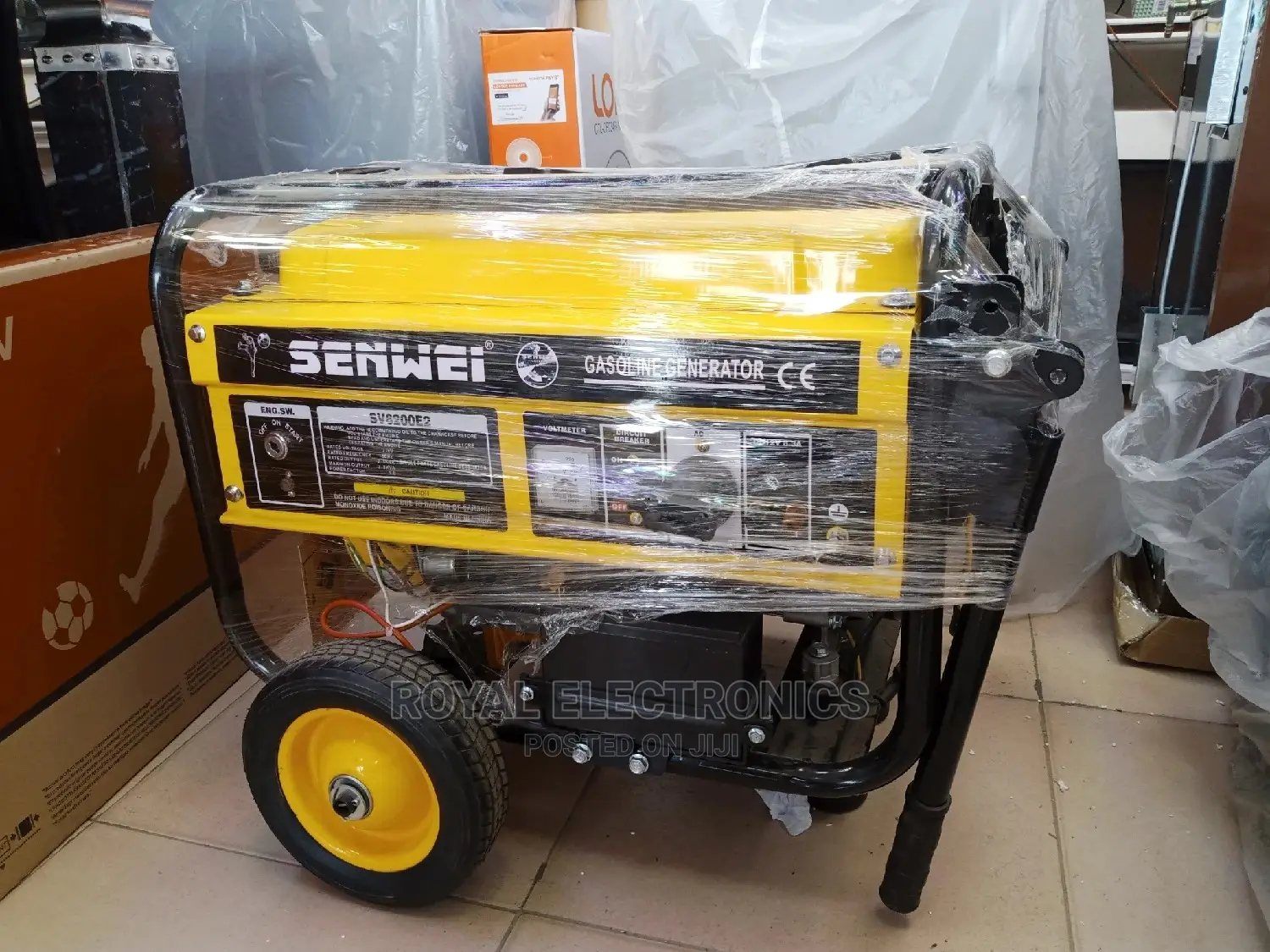 Powerful Senwei(SV6200E2)Key Starter Generator With Tyre
