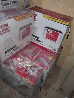 220ah Mercury Tubular Battery