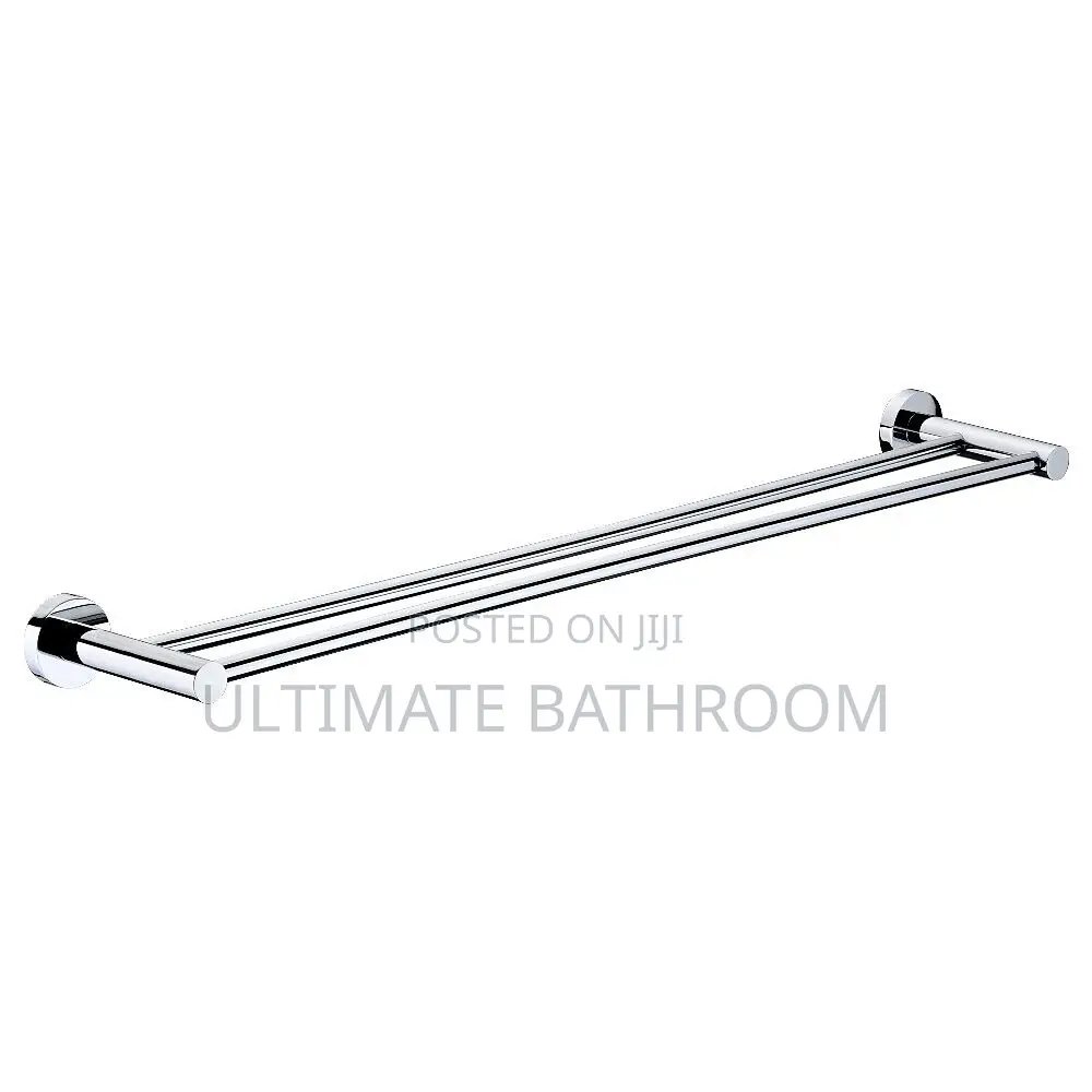 Chrome Double Towel Bar