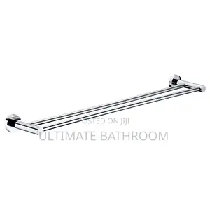 Chrome Double Towel Bar