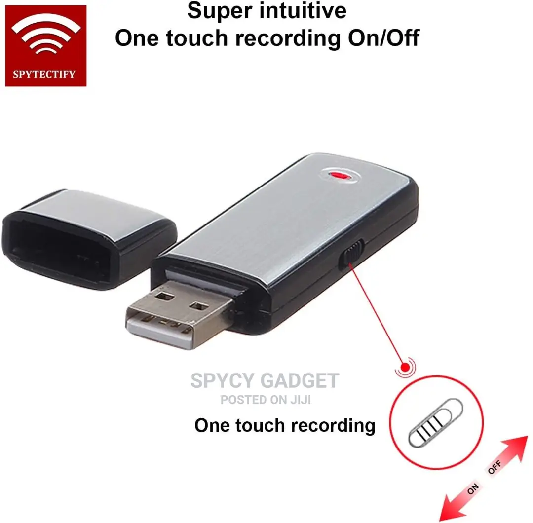 Portable USB Flash Voice Recorder 8GB
