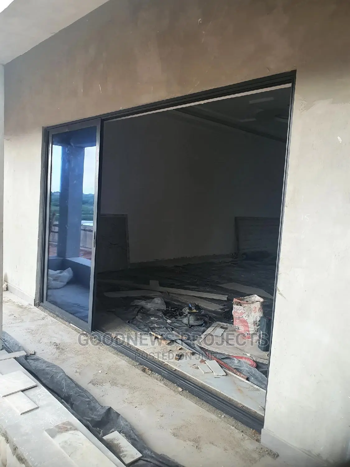 Double Glazed Ebm Sliding Door
