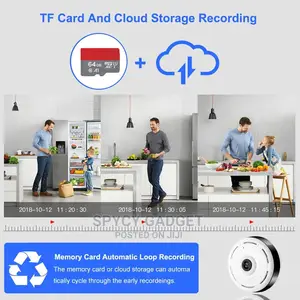 Hd 360° Mini Panoramic Ip Camera