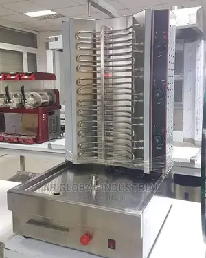 Electric 3 Burner Shawarma Grill Machine