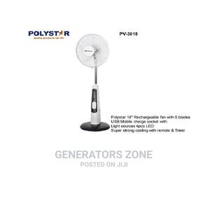 Pv-3018 18'' Rechargeable Fan Polystar in Ogudu - Home Appliances ...