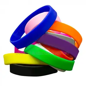 Original Silicone Rubber Wrist Band Flexible Wrist Band