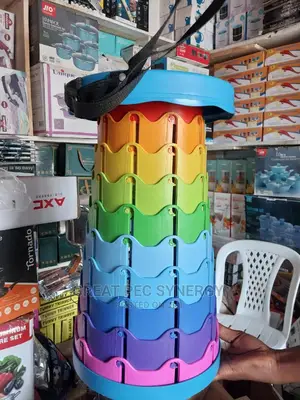 Telescopic And Adjustable Stool