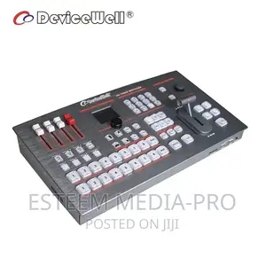 Devicewell Hds6110 10-Channel Video Switcher With T-Bar