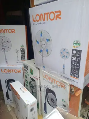 Lontor 18 Rechargeable Fan