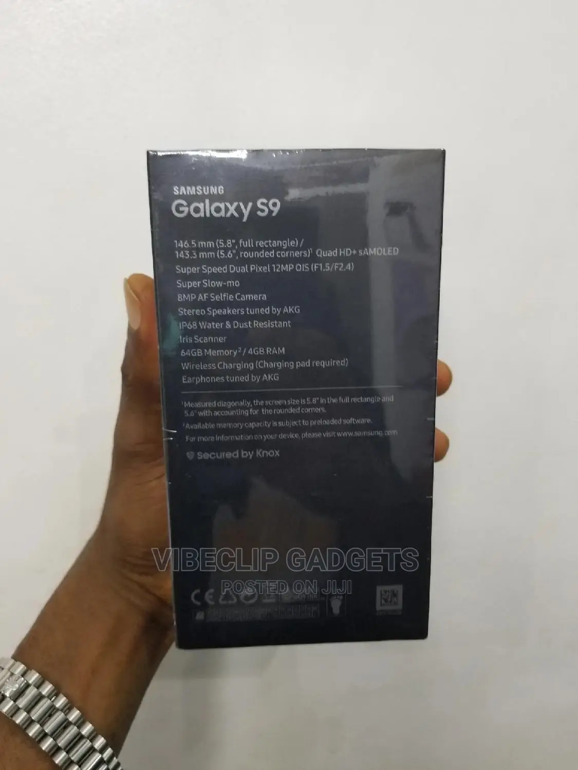 New Samsung Galaxy S9 64 GB Black