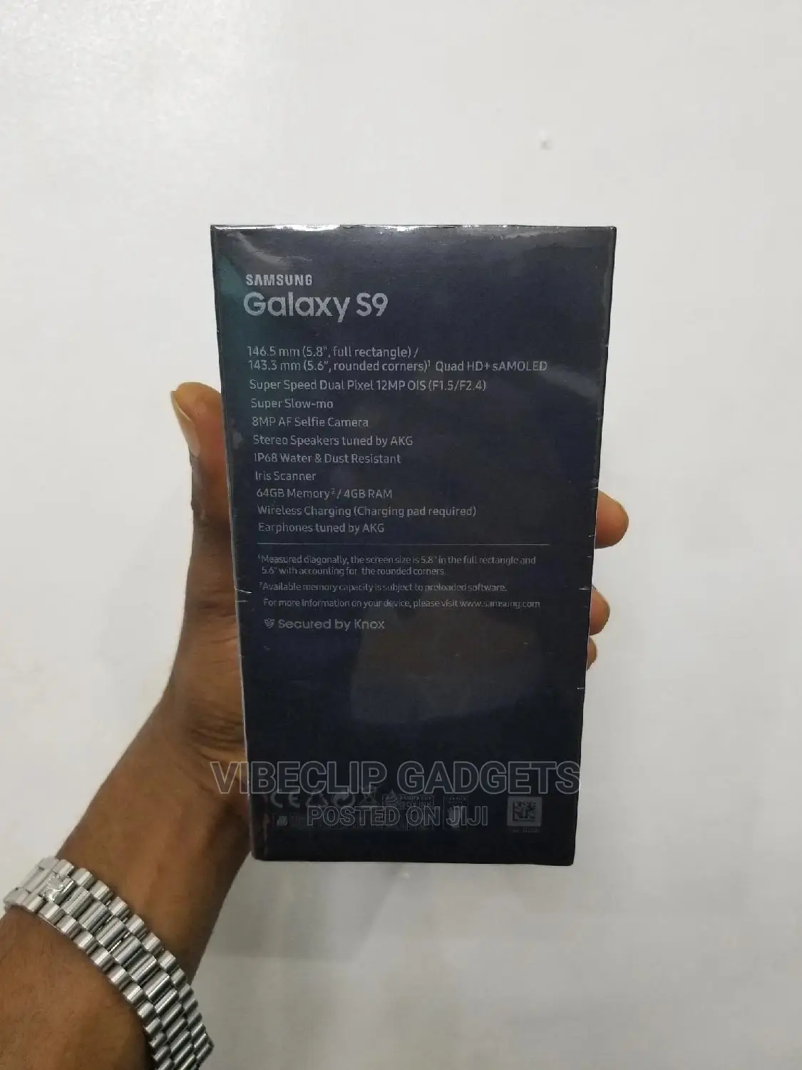 New Samsung Galaxy S9 64 GB Black