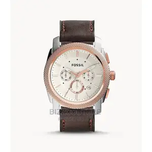 Original FOSSIL Leather Strap Watch Available in Store