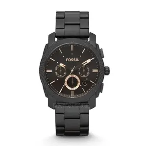 Original FOSSIL Black Steel Strap Watch Available in Store