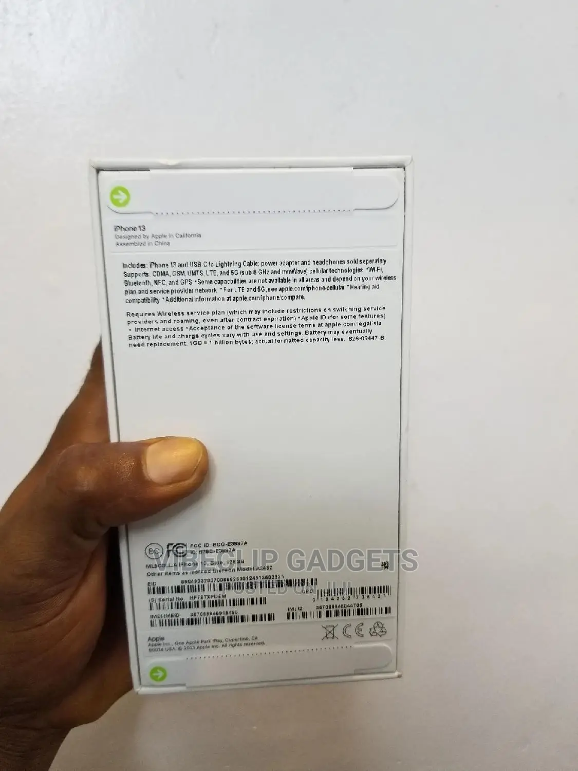 New Apple iPhone 13 128 GB Blue