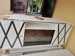 Universal Royal TV Stand- Electric Fire Display
