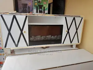 Very New Universal Royal TV Stand- Electric Fire Display