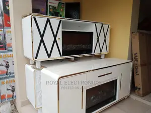Newly Released Universal Royal TV Stand Electric Fire Displa