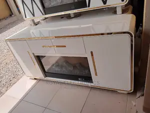 High Quality Modern Imported TV Stand Electric Fire Display