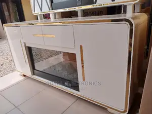 High Quality Modern Imported TV Stand Electric Fire Display