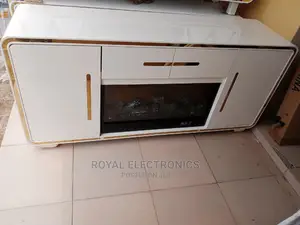Top Quality Modern Imported TV Stand With Fire Display
