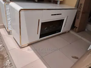 Standards Modern Imported TV Stand With Fire Display