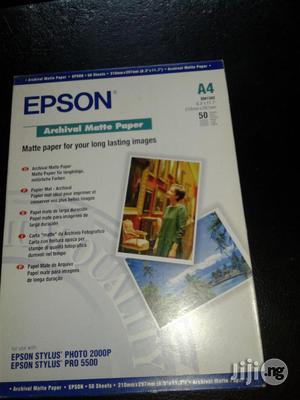 Epson A4 Archival Matte Paper 50 Sheets