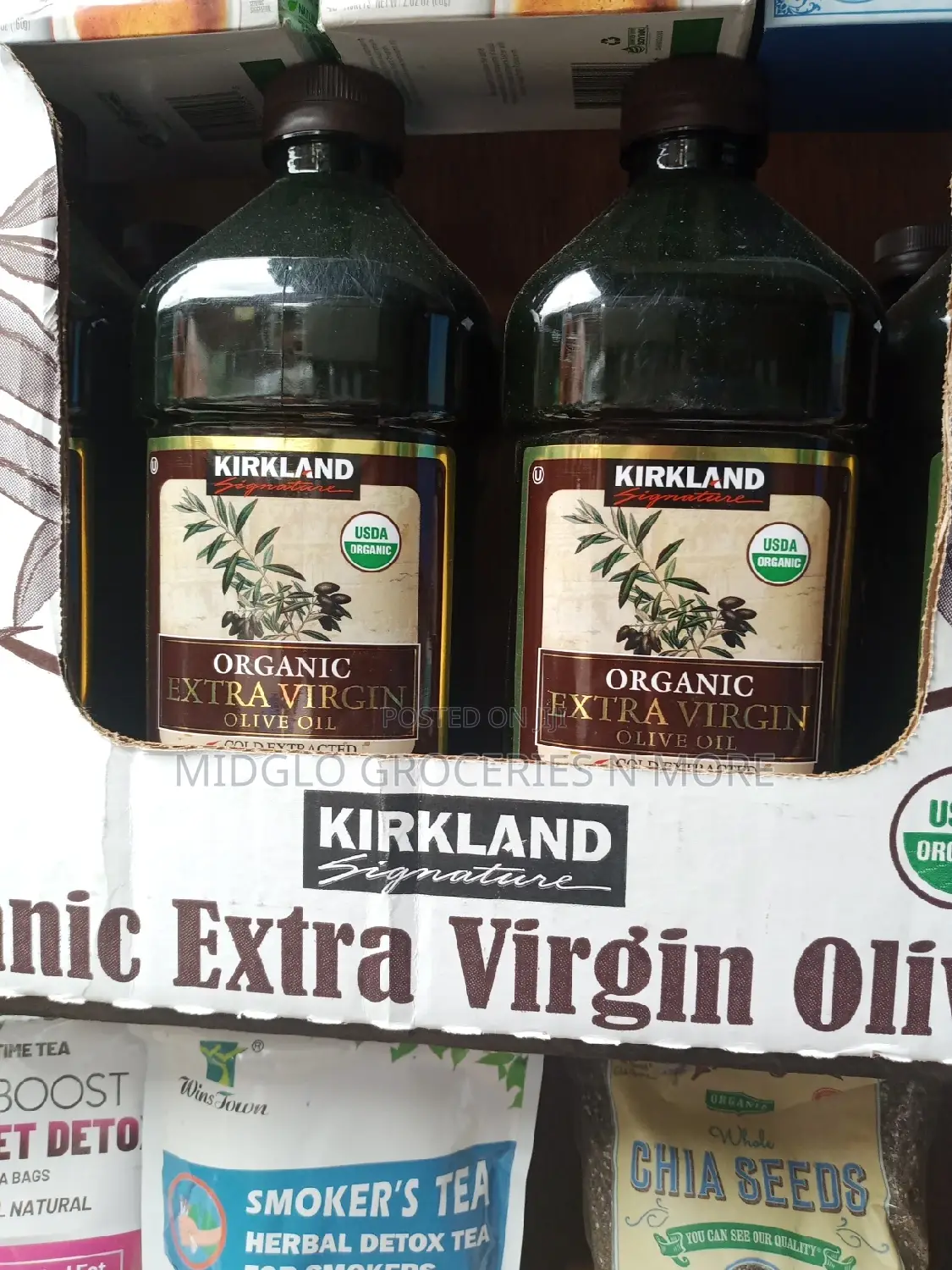 Kirkland Organic Extra Virgin Olive Oil