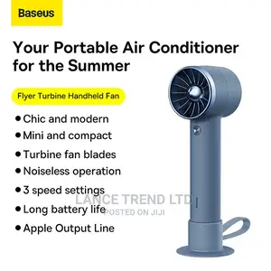 Baseus Flyer Turbine Handheld Fan (2000mah) Purple