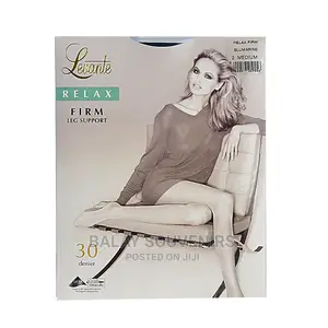Photo - Levante Women's Relax Firm Leg Support - Black