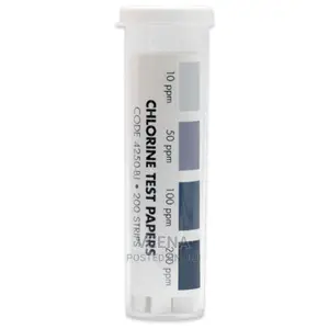 4250-Bj Chlorine Test Strips - Sanitizer Strength