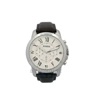 Original FOSSIL Leather Strap Watch Available in Store