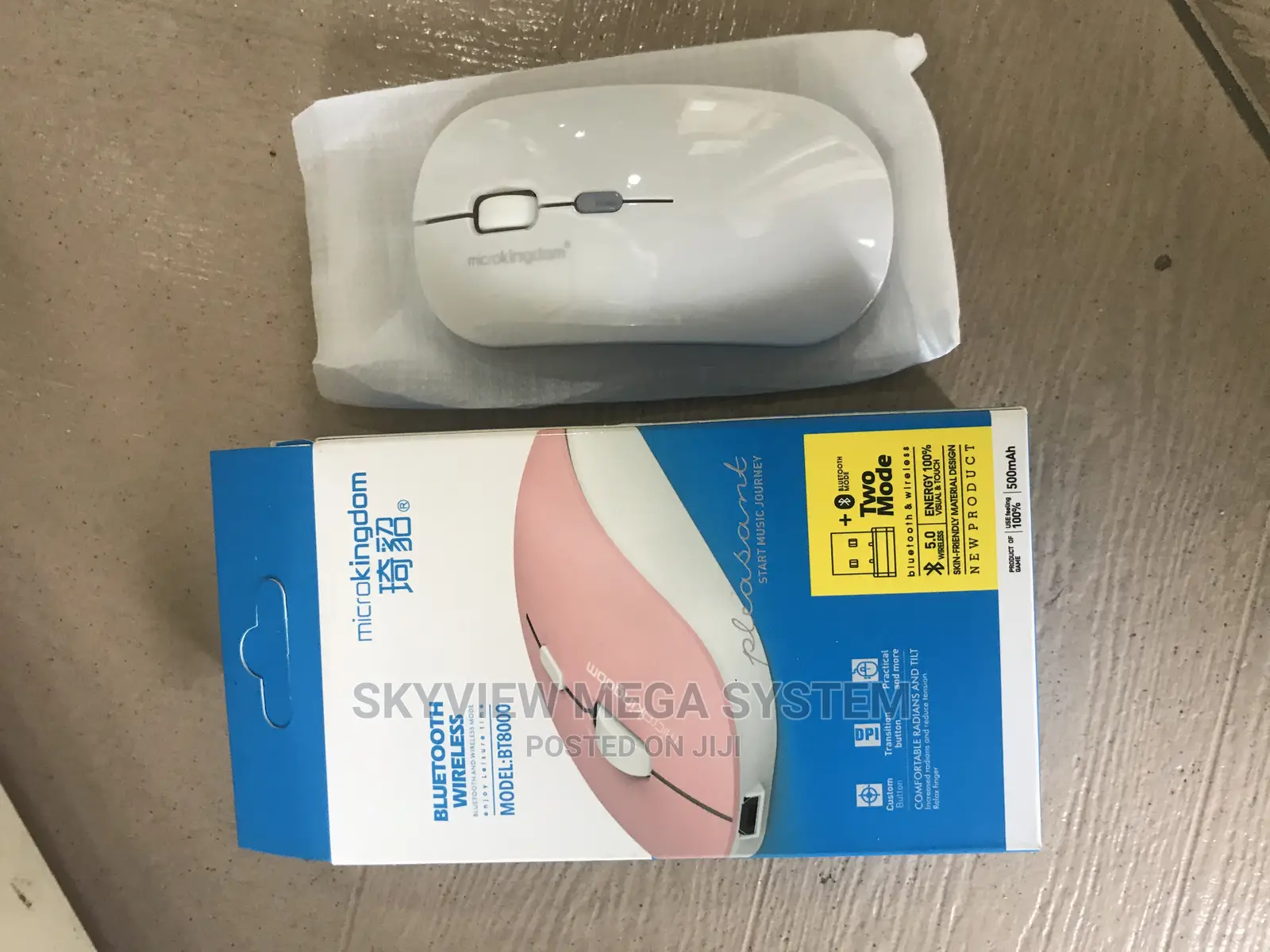 Micro King Chargeable Bluetooth and Wireless Mouse